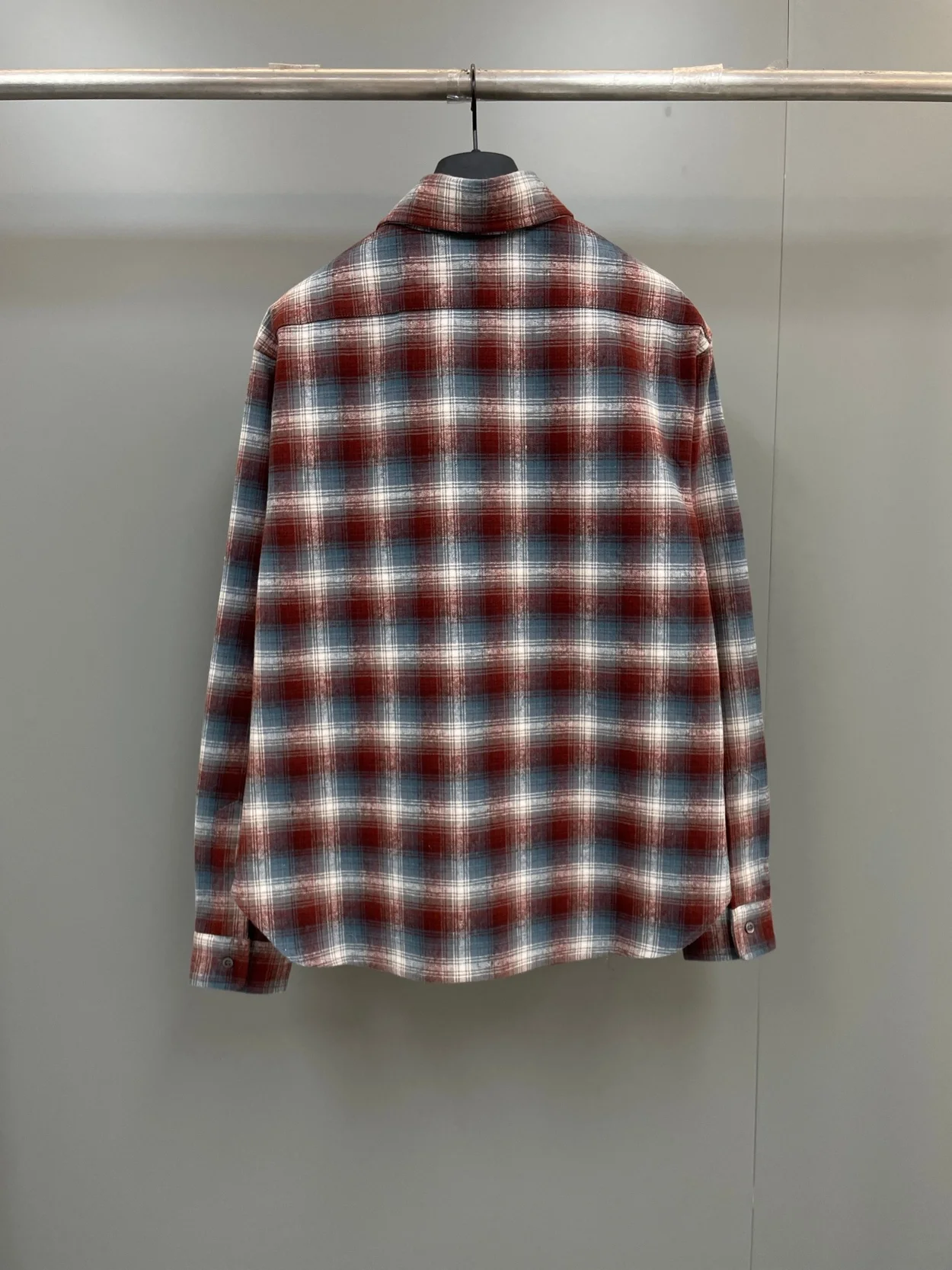 메종 마르지엘라 팬들턴 체크 울 셔츠