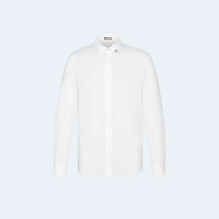 디올 BEE 화이트 셔츠