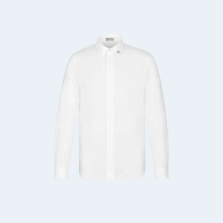 디올 BEE 화이트 셔츠