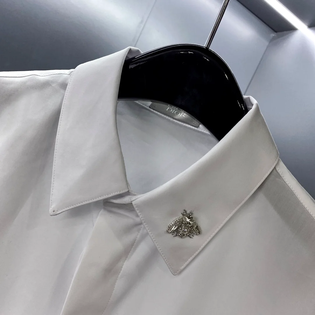 디올 BEE 화이트 셔츠