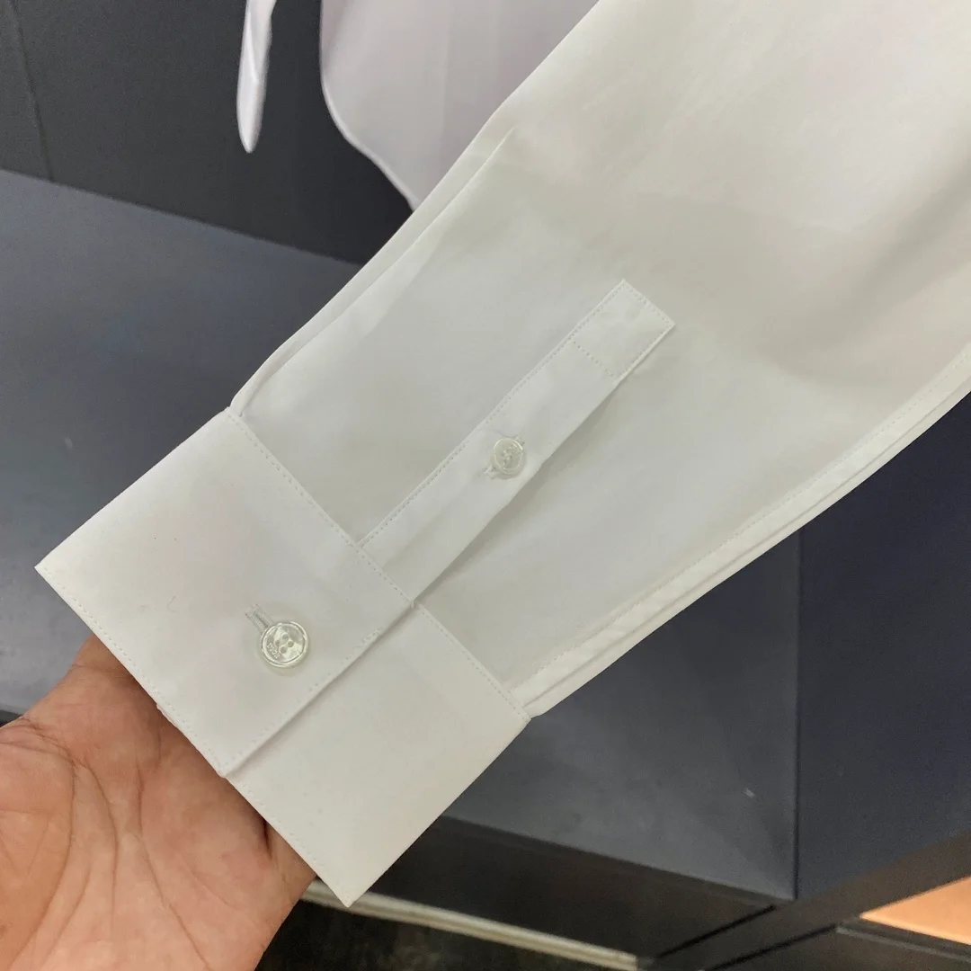 디올 BEE 화이트 셔츠