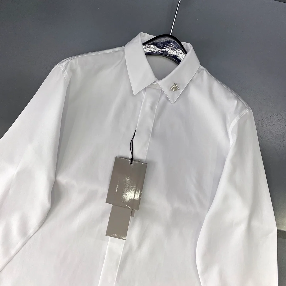디올 BEE 화이트 셔츠