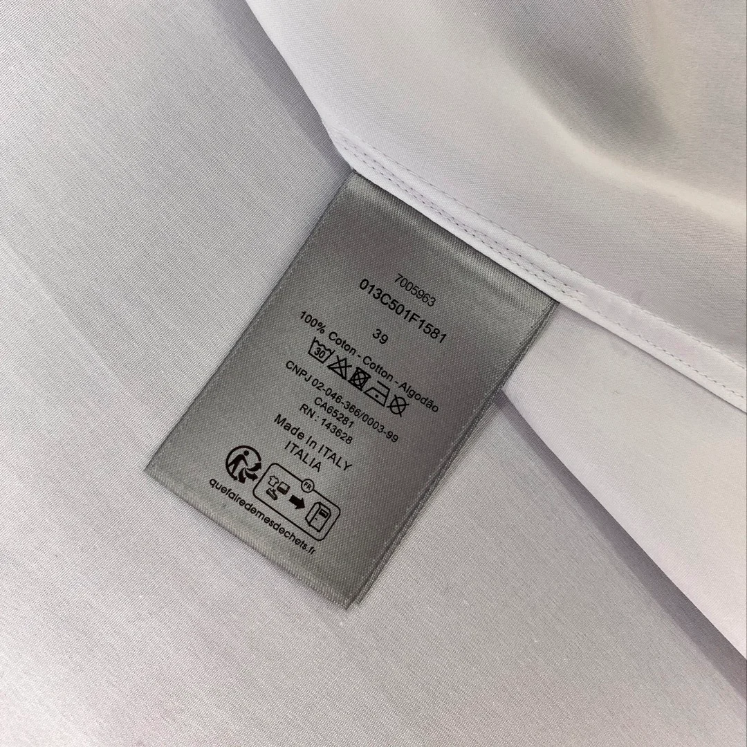 디올 BEE 화이트 셔츠