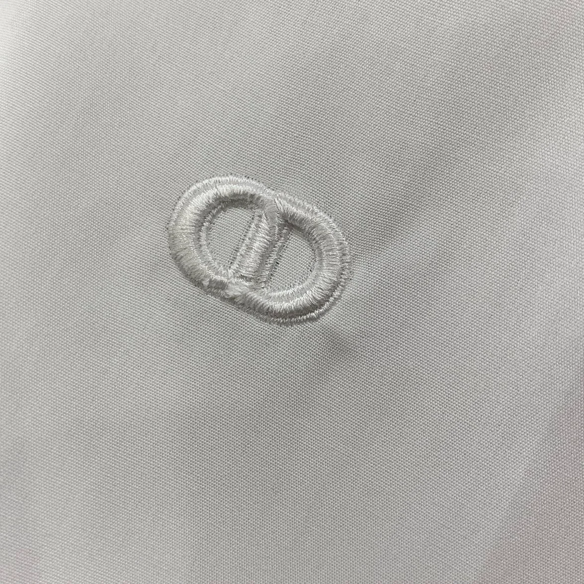 디올 오블리크 셔츠 화이트 코튼