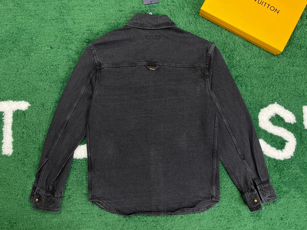 루이비통 데님 오버사이즈 셔츠