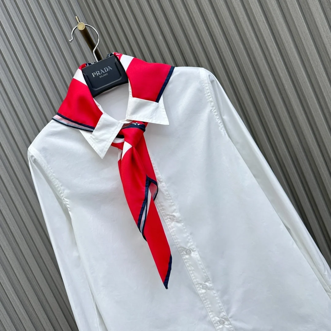 루이비통 트리컬러 모노그램 스카프 셔츠 1AC0CC