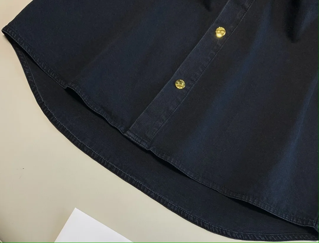 구찌 홀스빗 웹 포켓 데님 셔츠