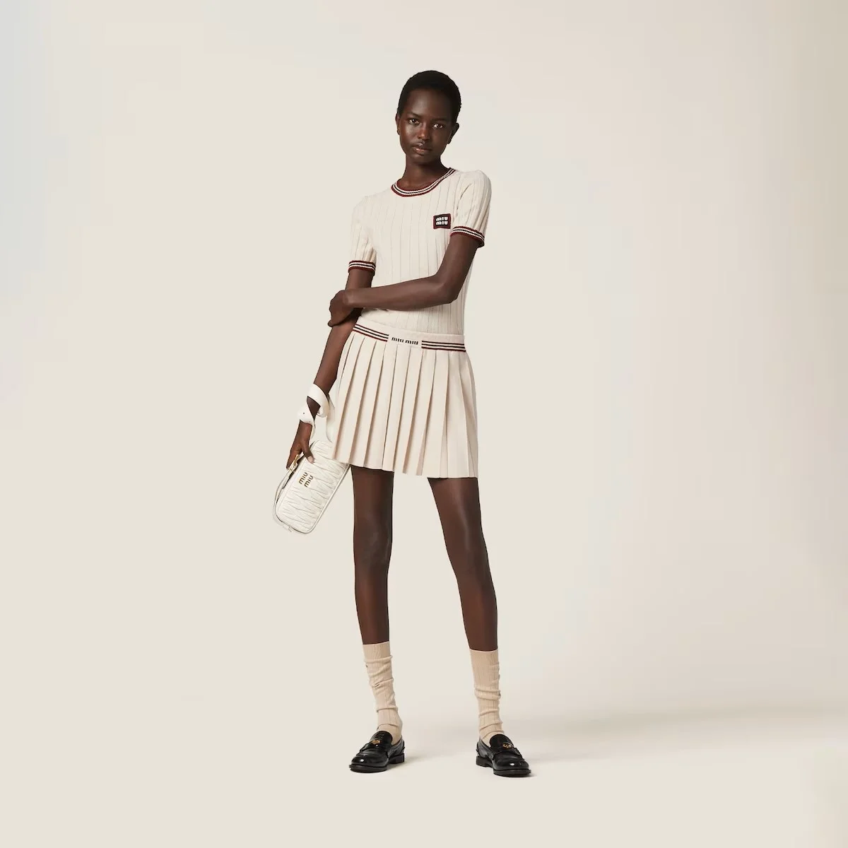 미우미우 캐시미어 스웨터