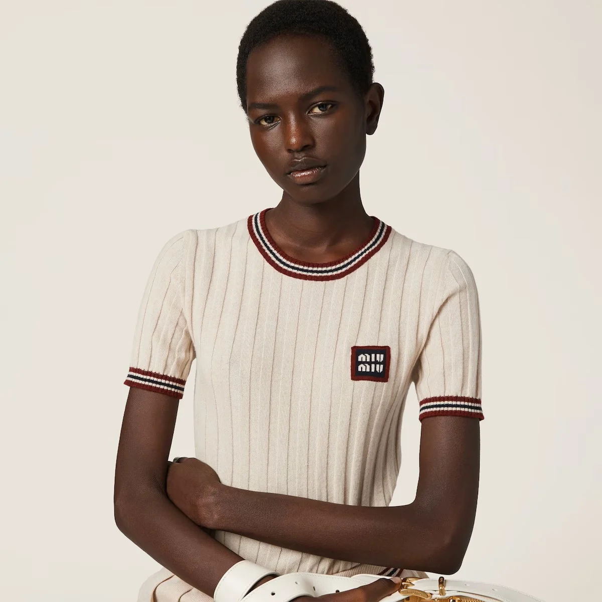 미우미우 캐시미어 스웨터