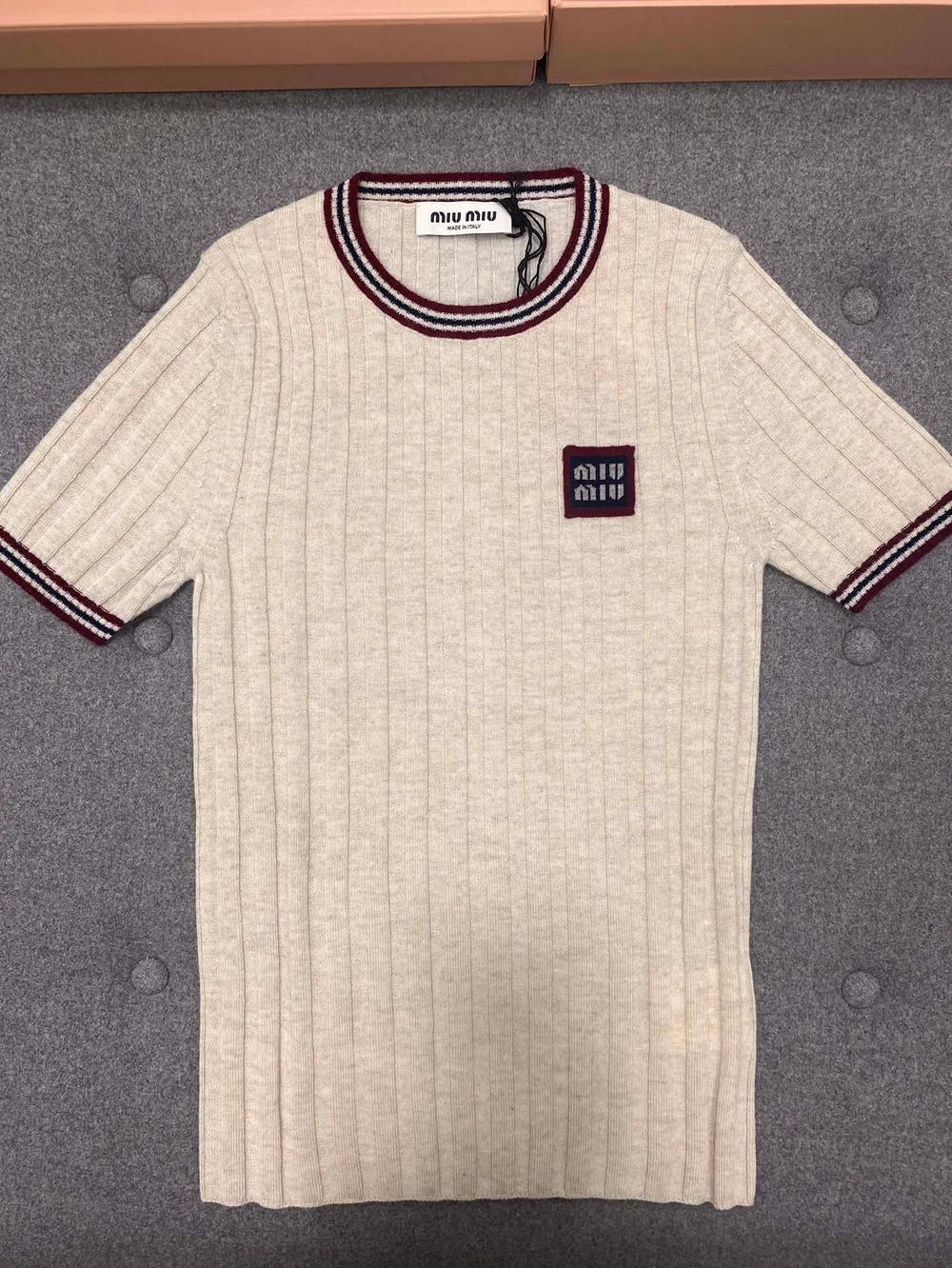 미우미우 캐시미어 스웨터