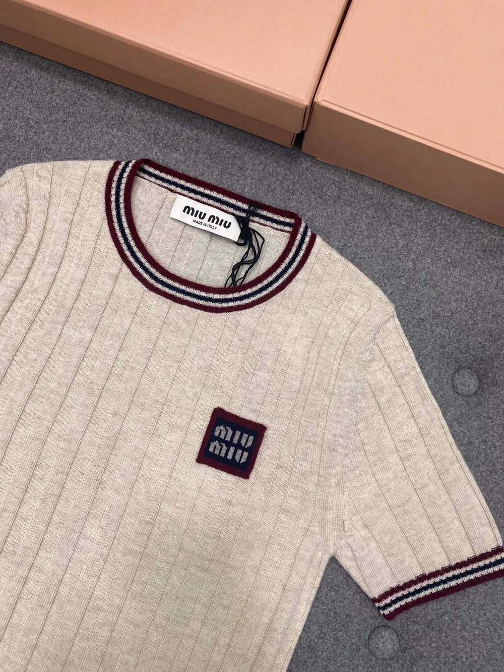미우미우 캐시미어 스웨터