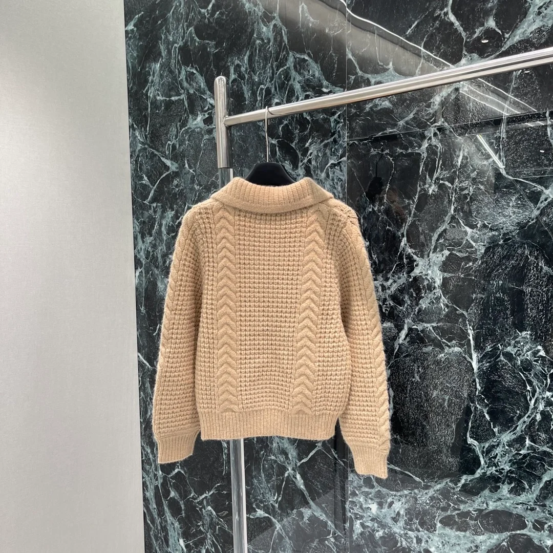 몽클레어 패치 니트 스웨터 (2color)