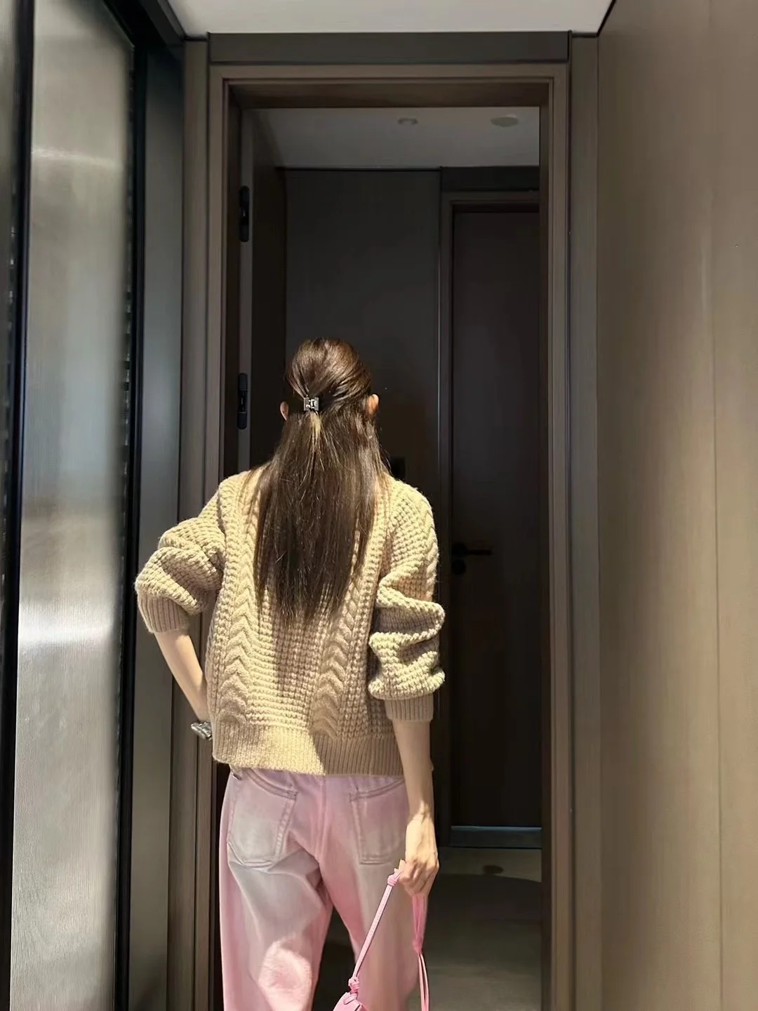 몽클레어 패치 니트 스웨터 (2color)