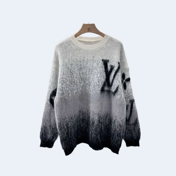 루이비통 그라디언트 크루넥 니트 풀오버