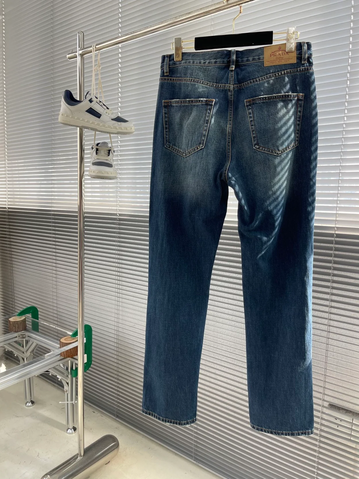 프라다 5포켓 데님 진