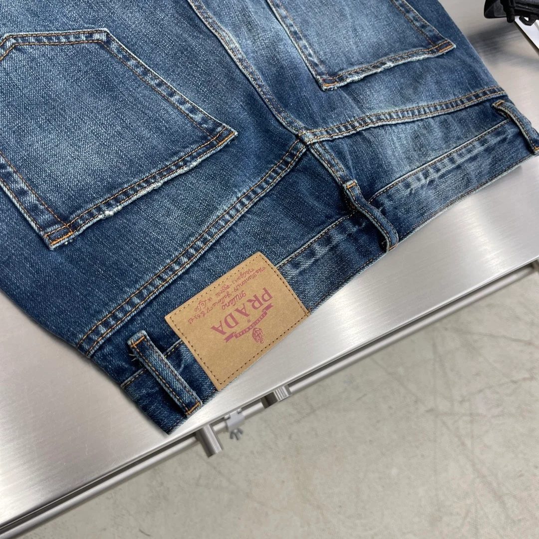 프라다 5포켓 데님 진