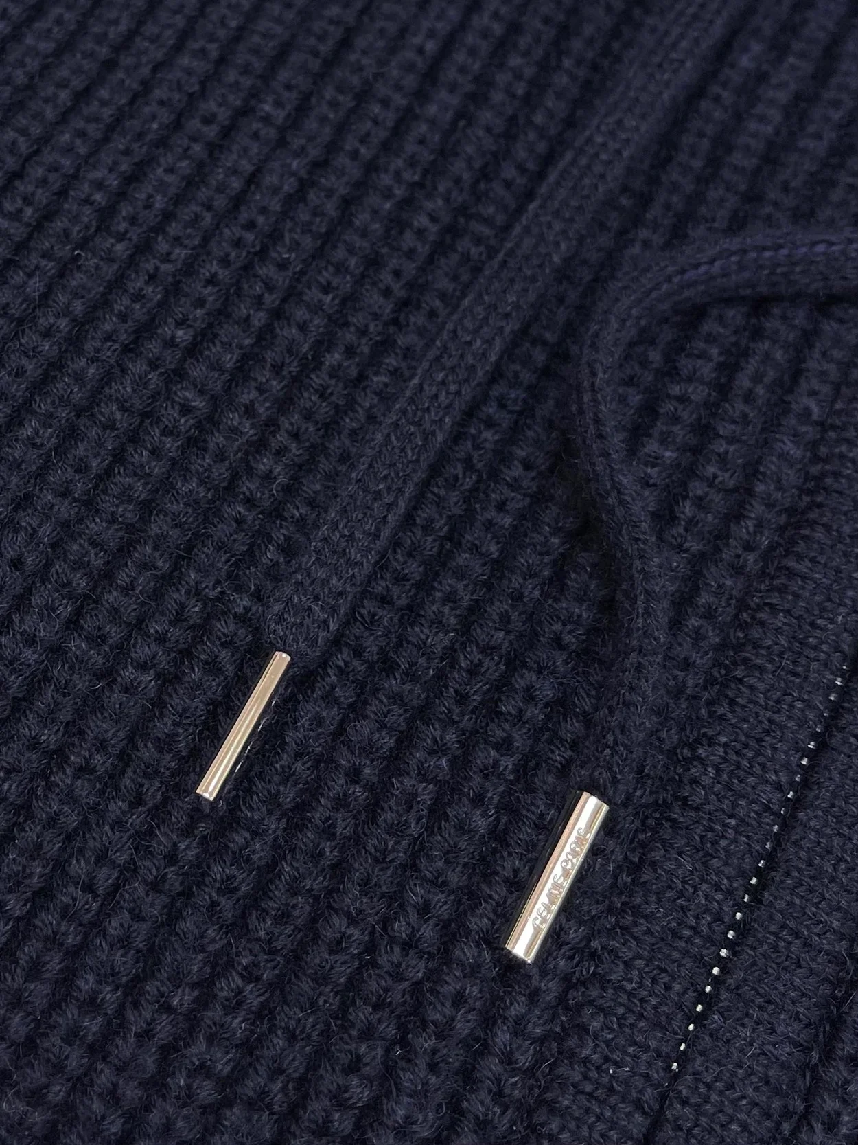 셀린느 컬리지 후드 울 스웨터 자켓