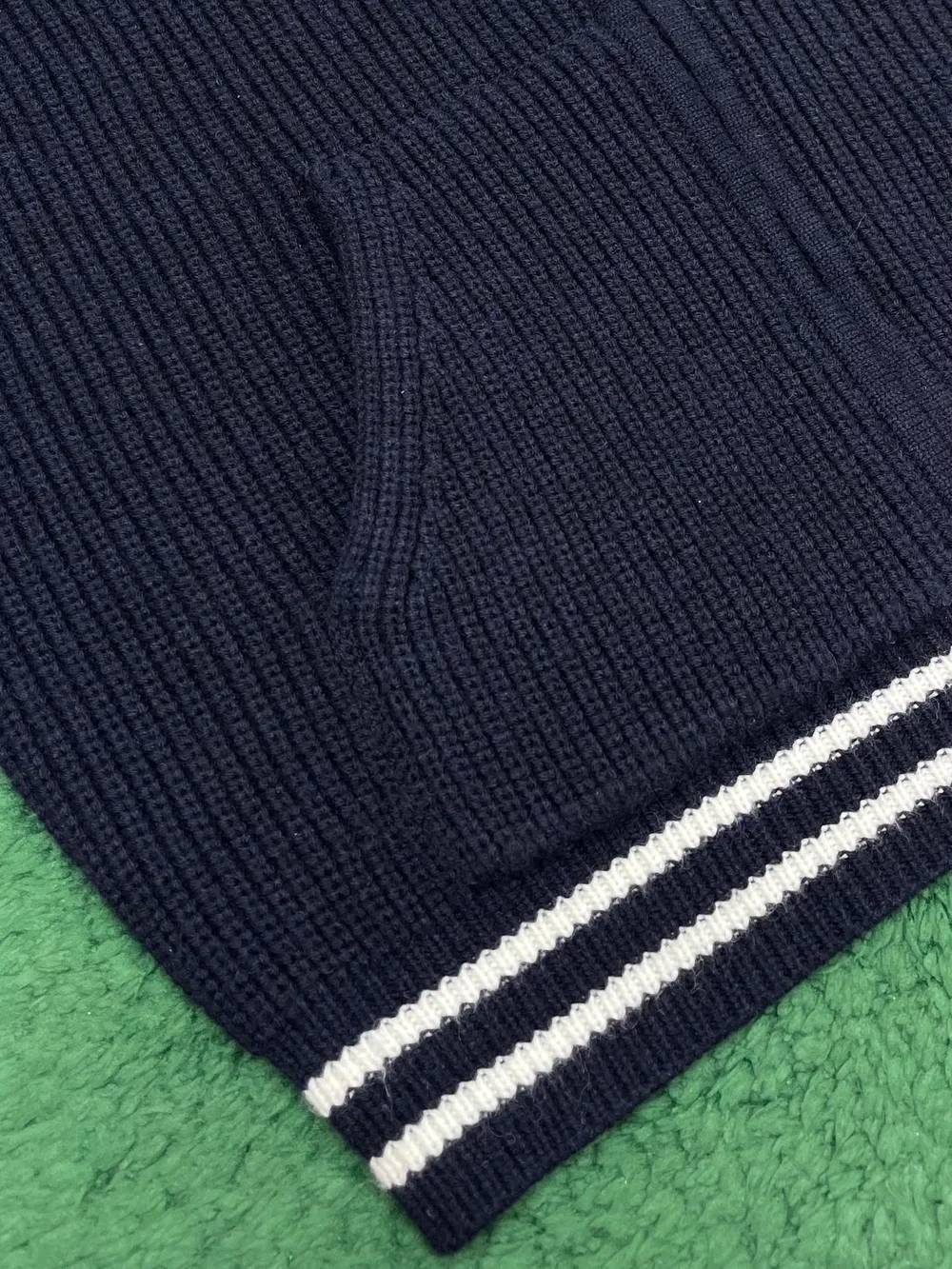 셀린느 컬리지 후드 울 스웨터 자켓