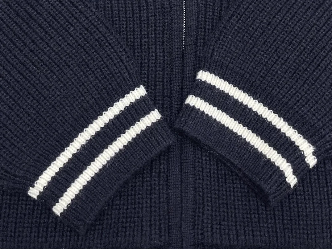 셀린느 컬리지 후드 울 스웨터 자켓