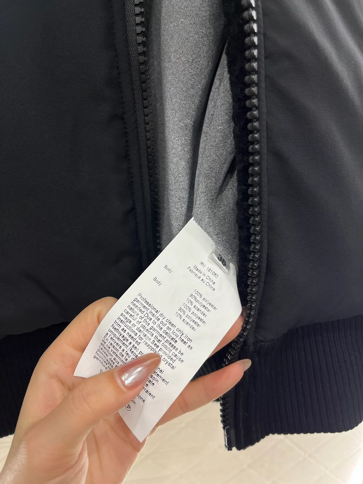 캐나다구스 오버사이즈 플리스 후디 블랙