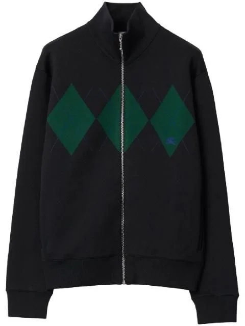 버버리 아가일 트랙 재킷