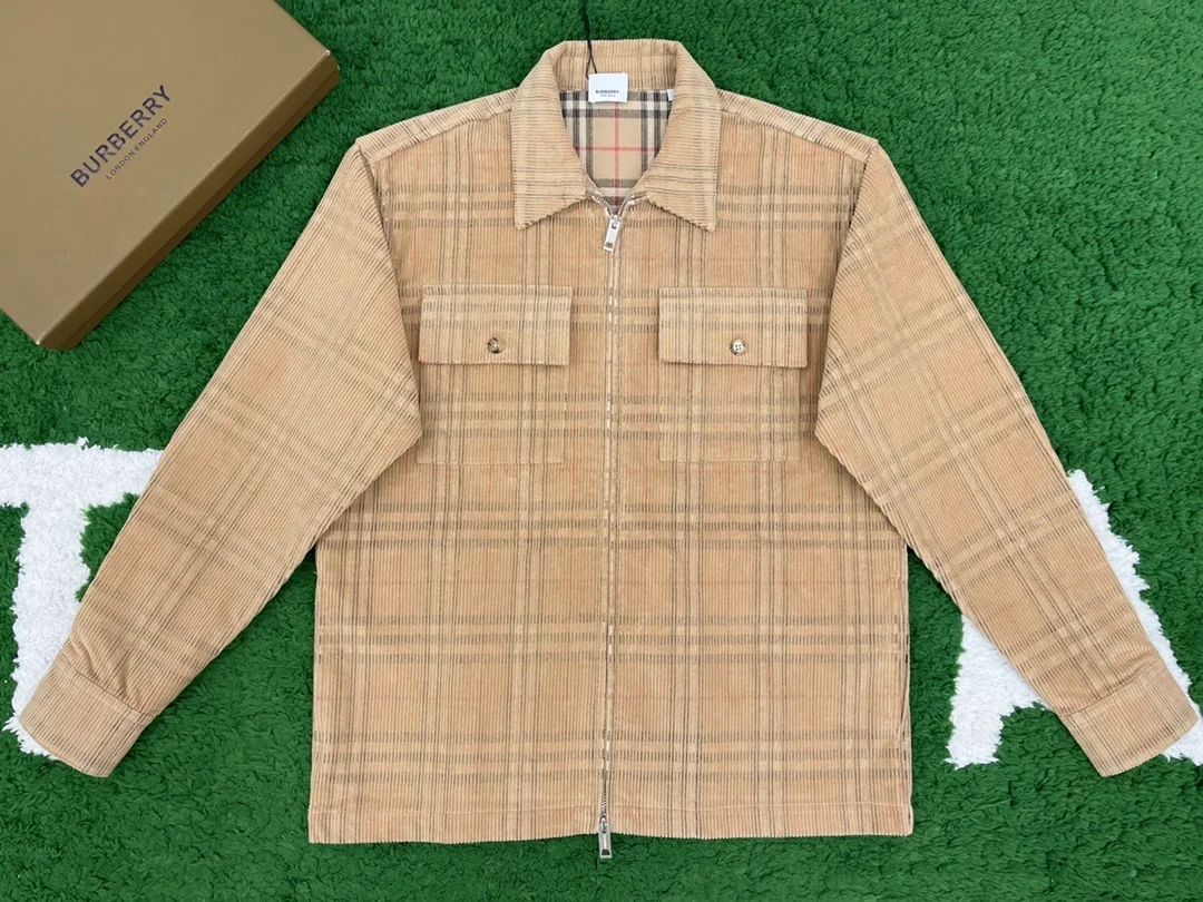 버버리 체크 코듀로이 셔츠 아카이브