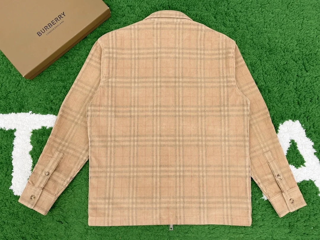 버버리 체크 코듀로이 셔츠 아카이브