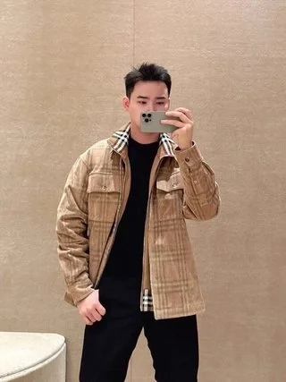 버버리 체크 코듀로이 셔츠 아카이브