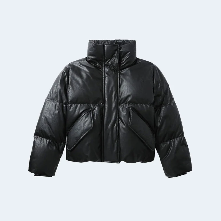 메종 마르지엘라 모티프 패딩 자켓