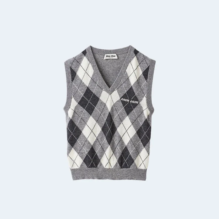 미우미우 캐시미어 니트 베스트