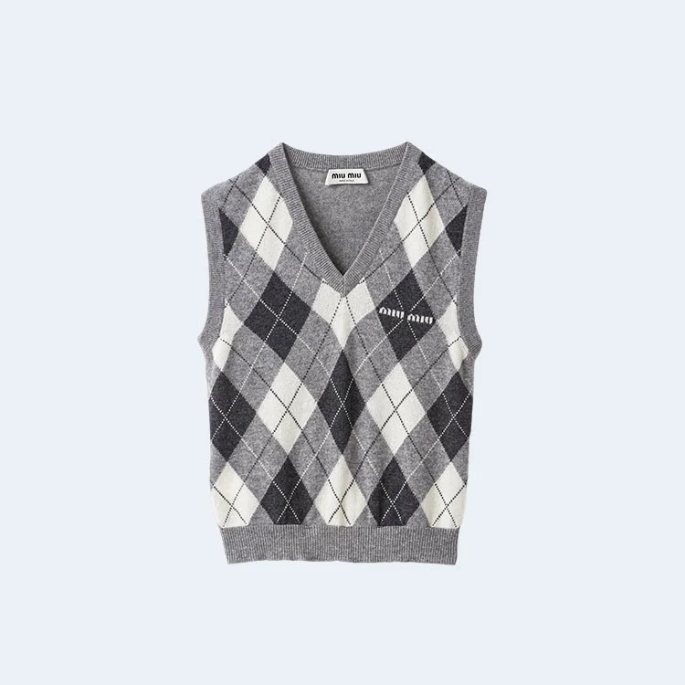 미우미우 캐시미어 니트 베스트