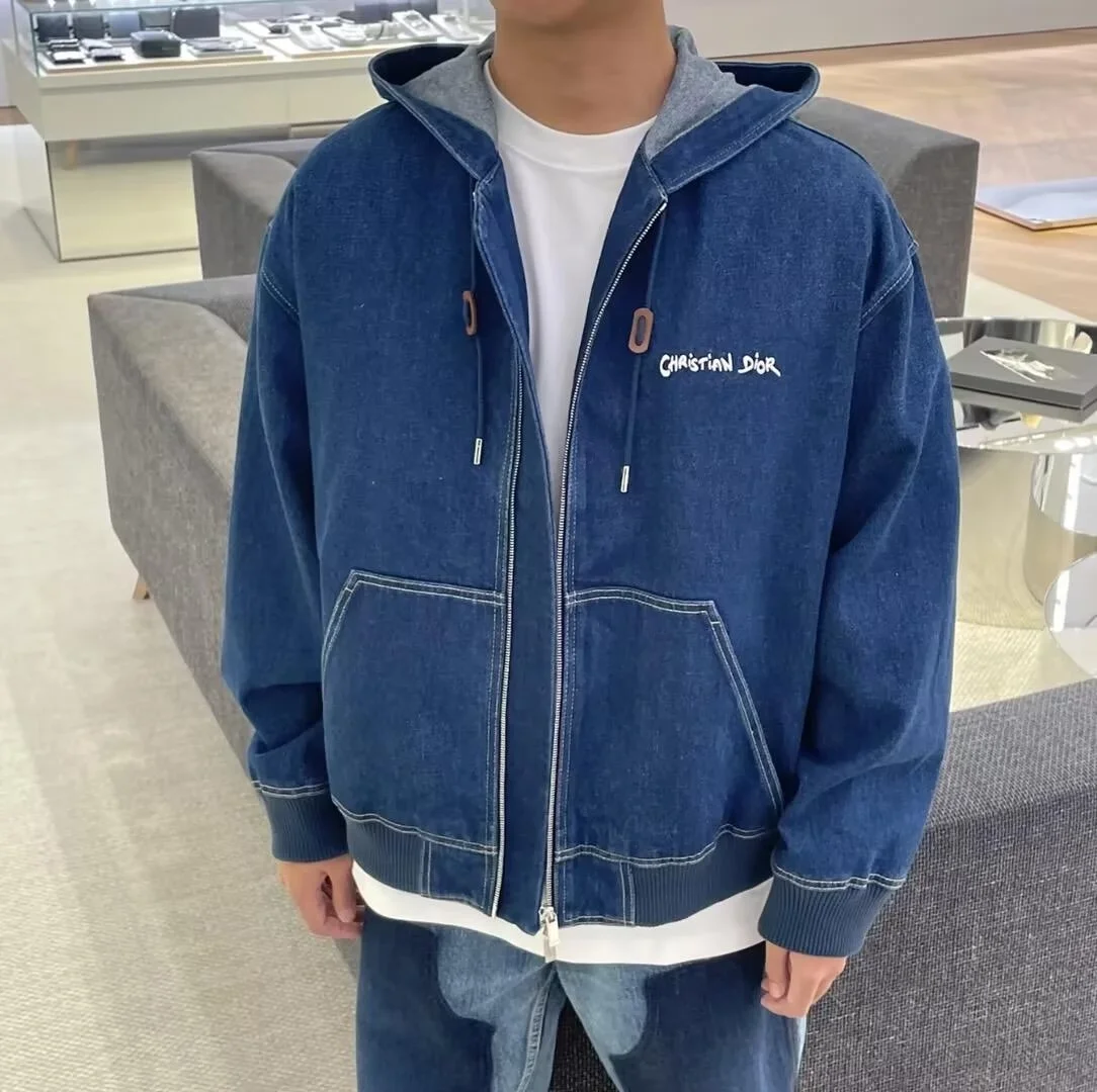 디올 크리스찬 디올 태그 후드 재킷