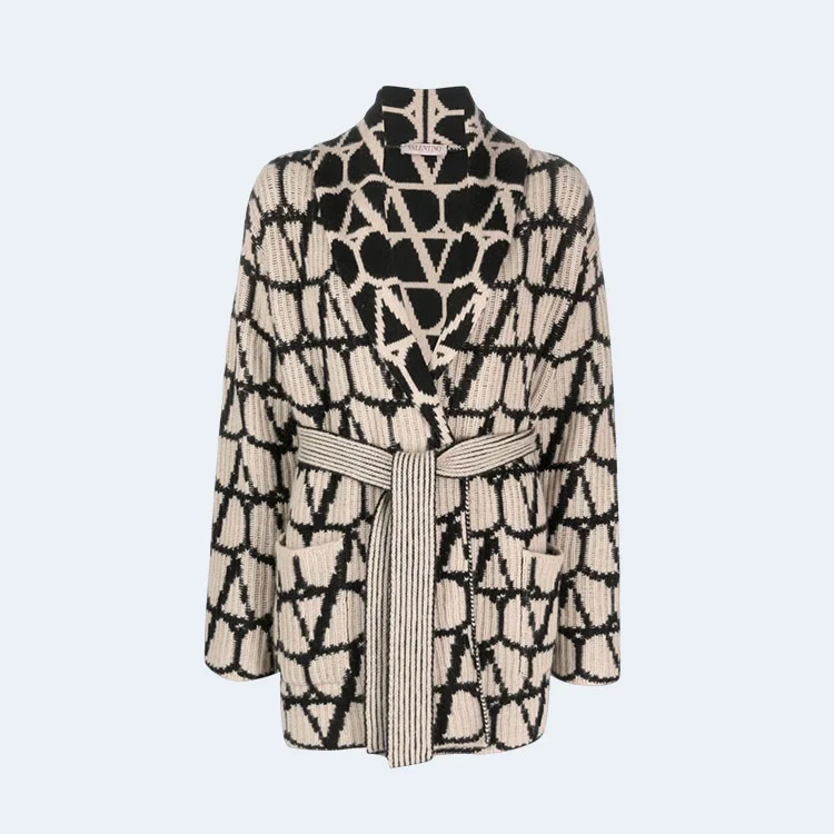 발렌티노 가라바니 캐시미어 가디건 코트