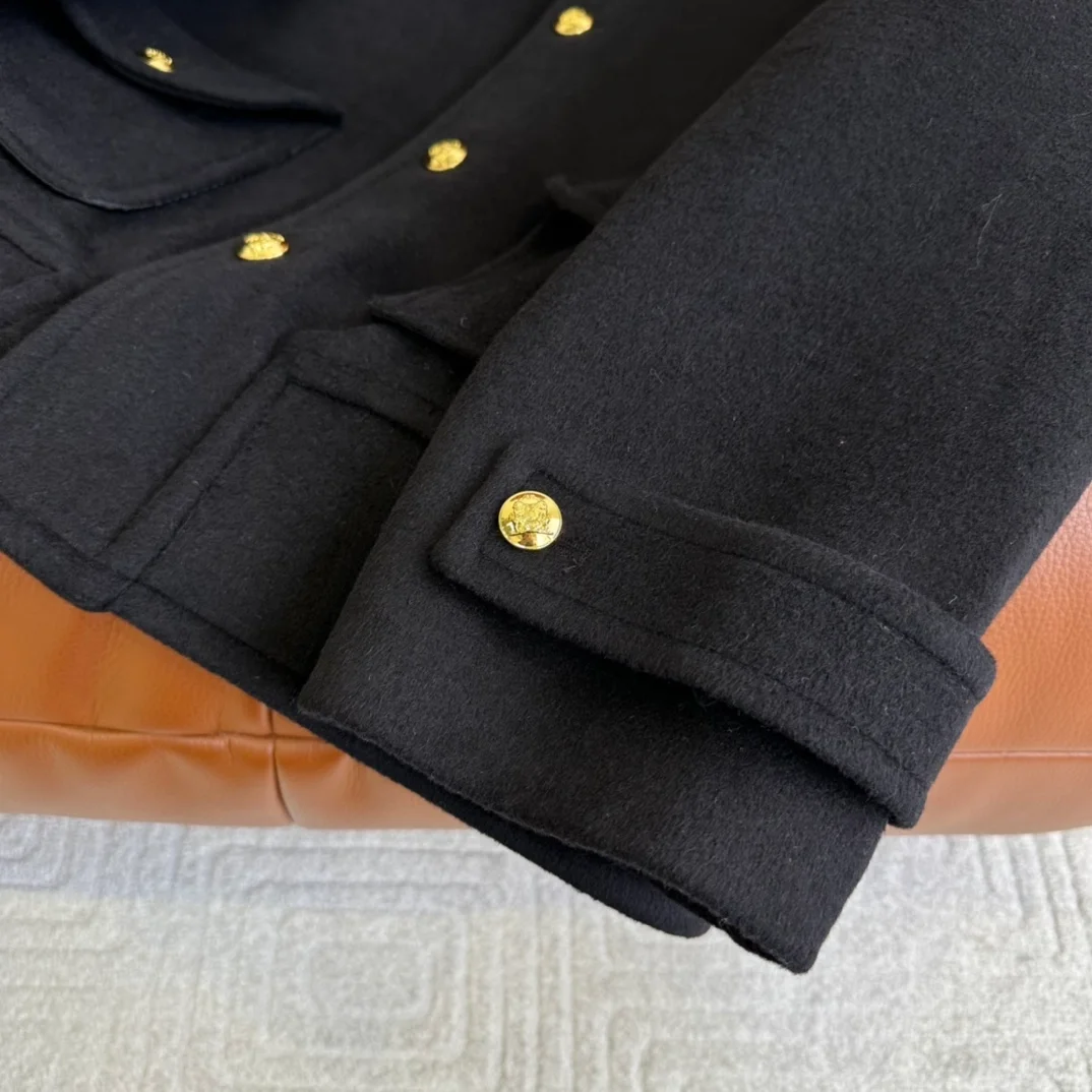 셀린느 첼시아 더블 페이스 코트