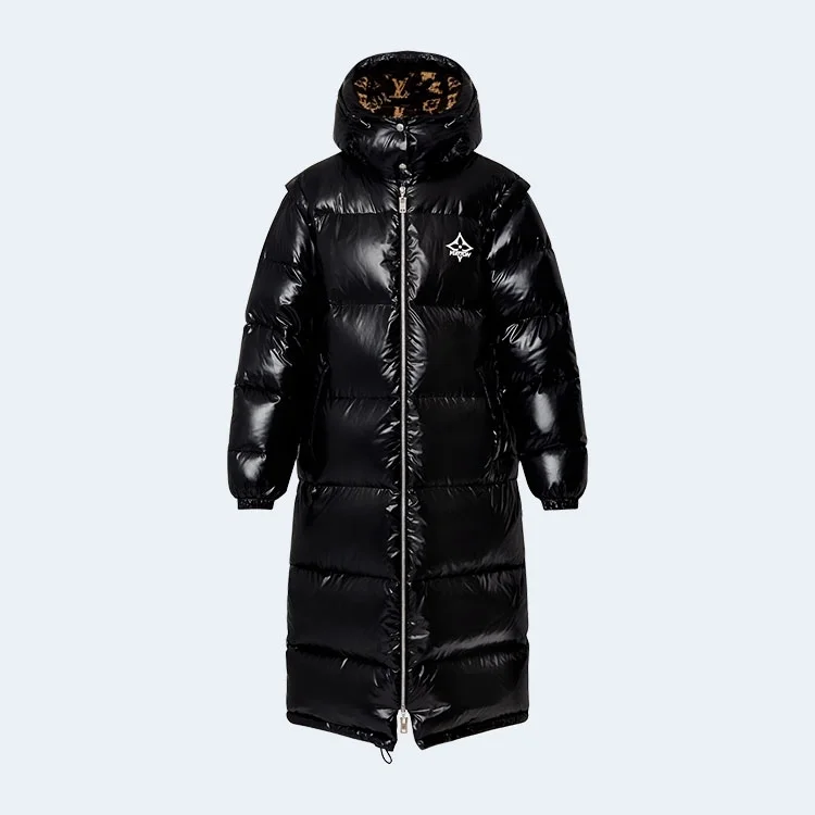 루이비통 글로시 롱 푸퍼 코트 1A9KZH