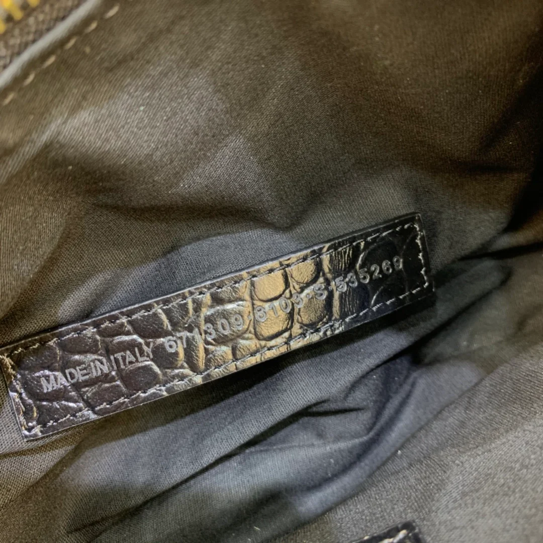 발렌시아가 르 카골 XS 레더 숄더백