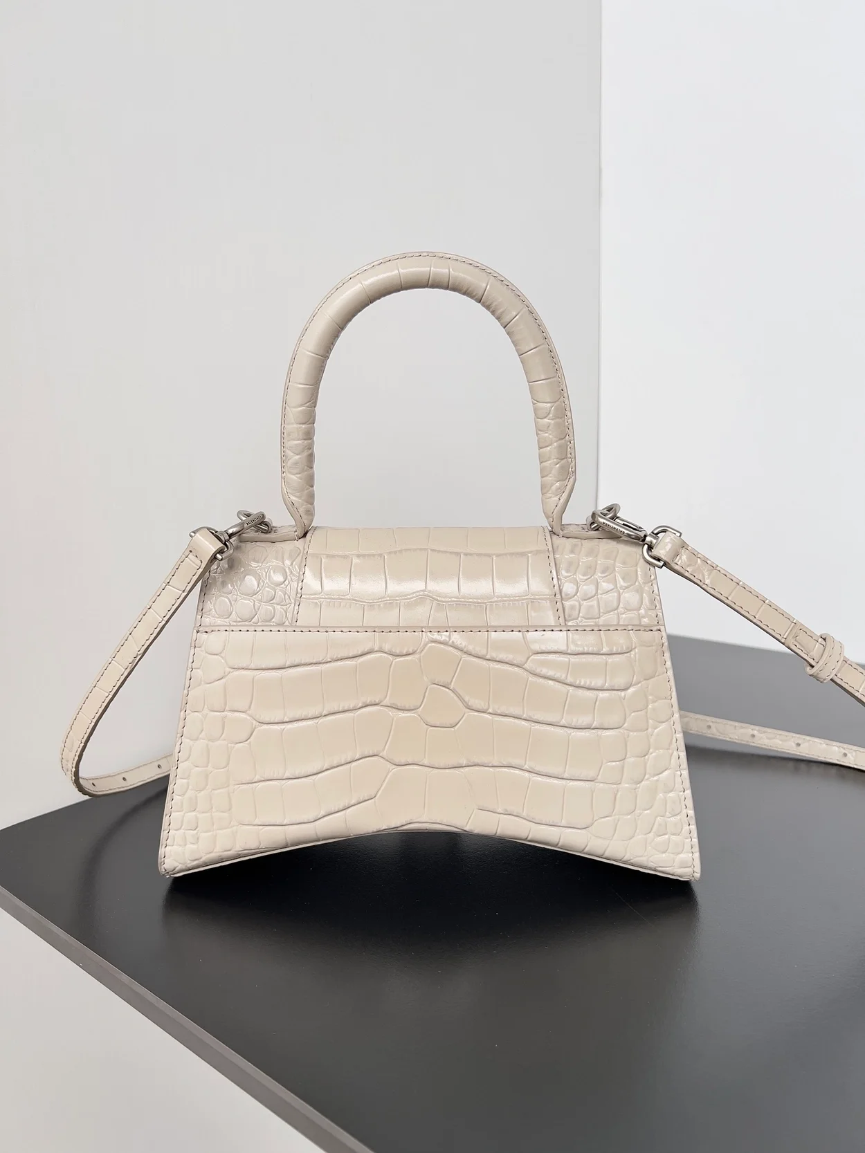 발렌시아가 아워글래스 크로커다일 스몰