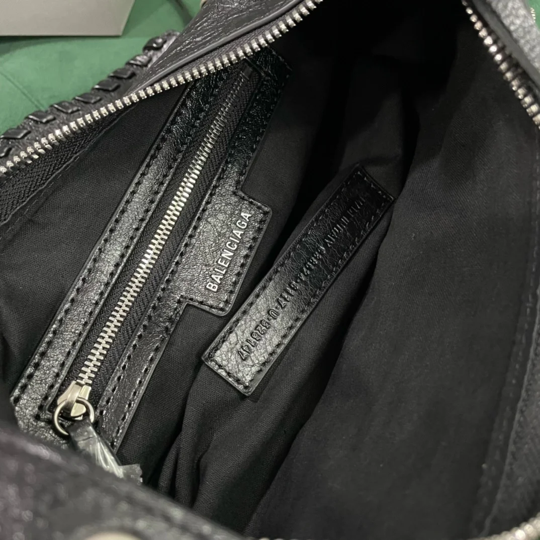 발렌시아가 르 카골 숄더백 스몰 블랙