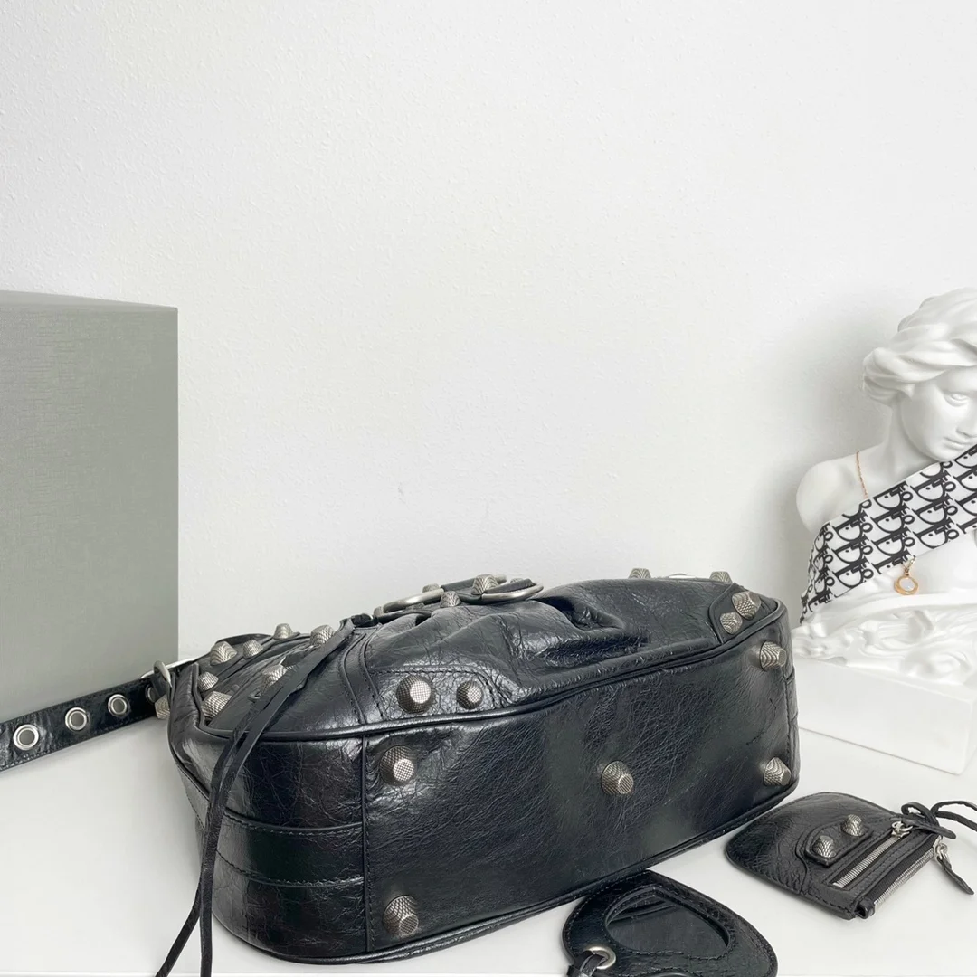 발렌시아가 미디엄 르 카골 핸드백