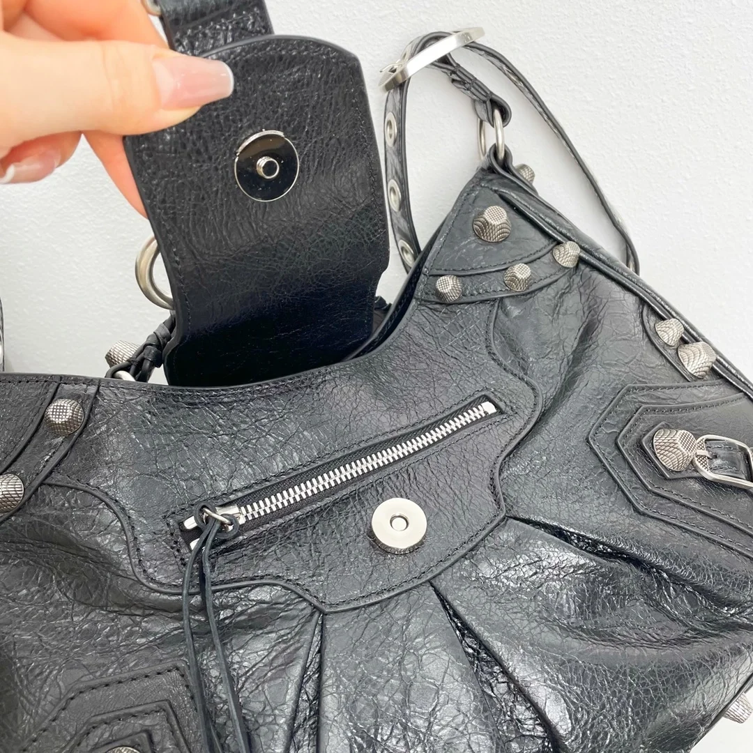 발렌시아가 미디엄 르 카골 핸드백