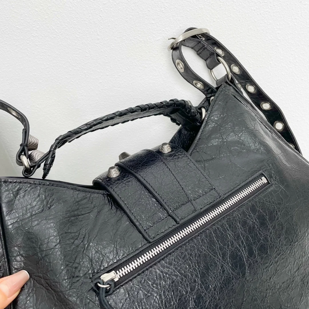 발렌시아가 미디엄 르 카골 핸드백