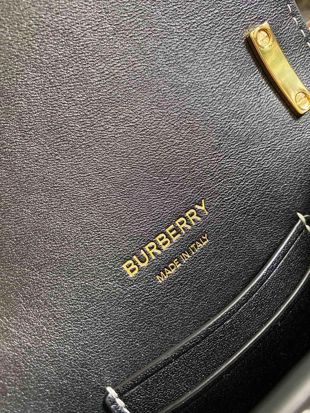 버버리 로빈 투톤 미니백