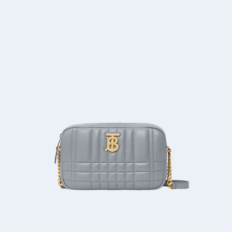 버버리 그레이 스몰 롤라 숄더백