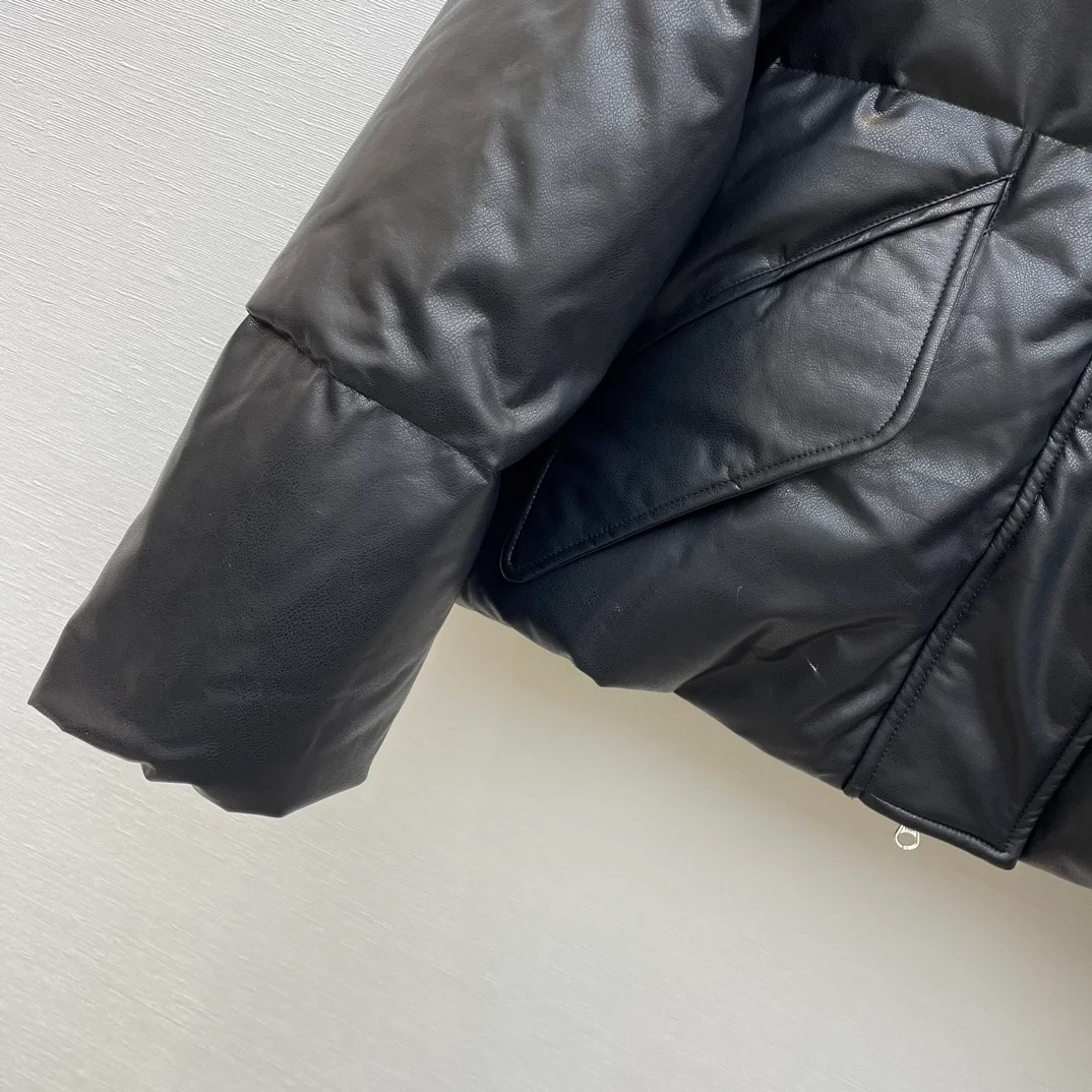 메종 마르지엘라 모티프 패딩 자켓