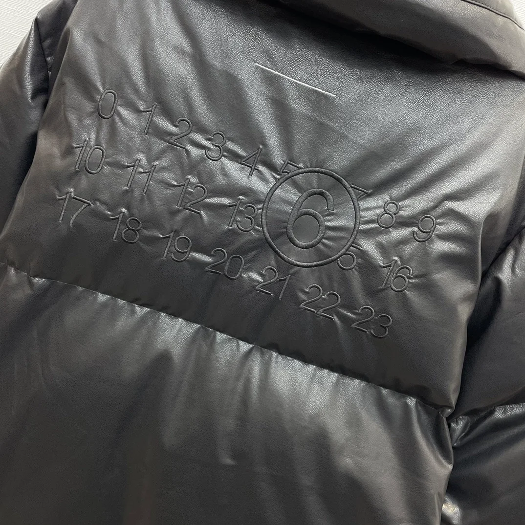 메종 마르지엘라 모티프 패딩 자켓