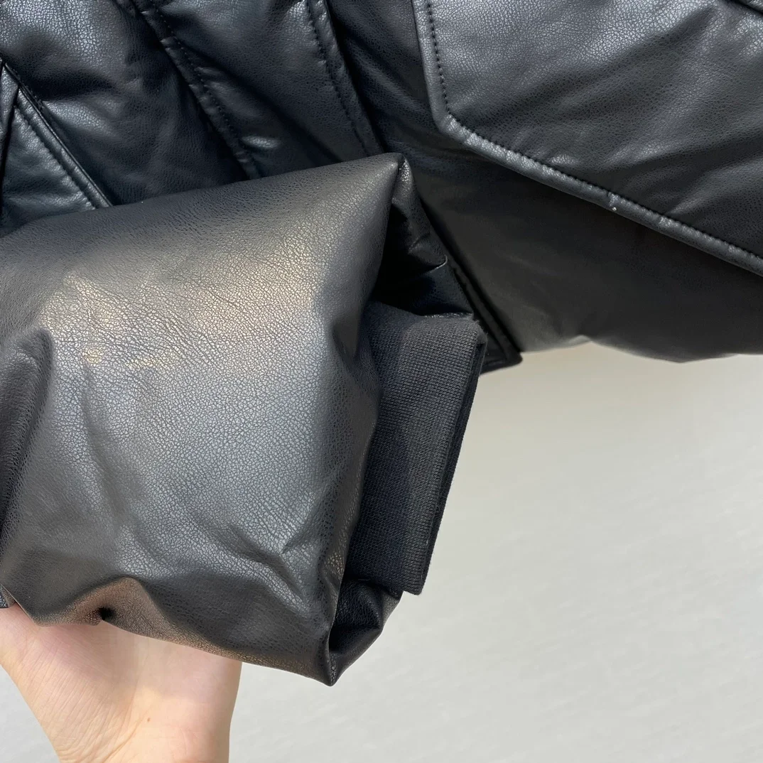 메종 마르지엘라 모티프 패딩 자켓