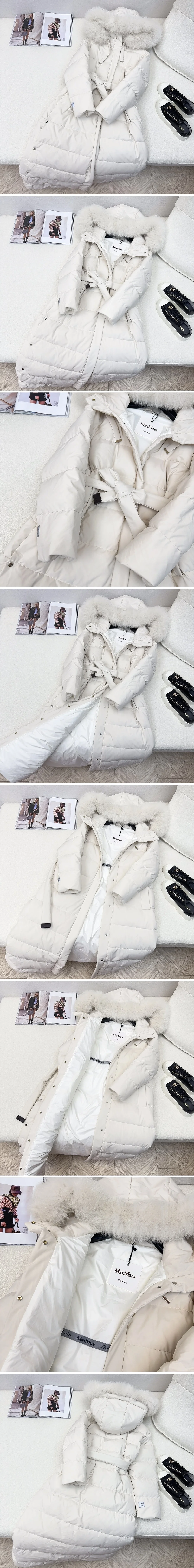 막스마라 다운 롱패딩 재킷