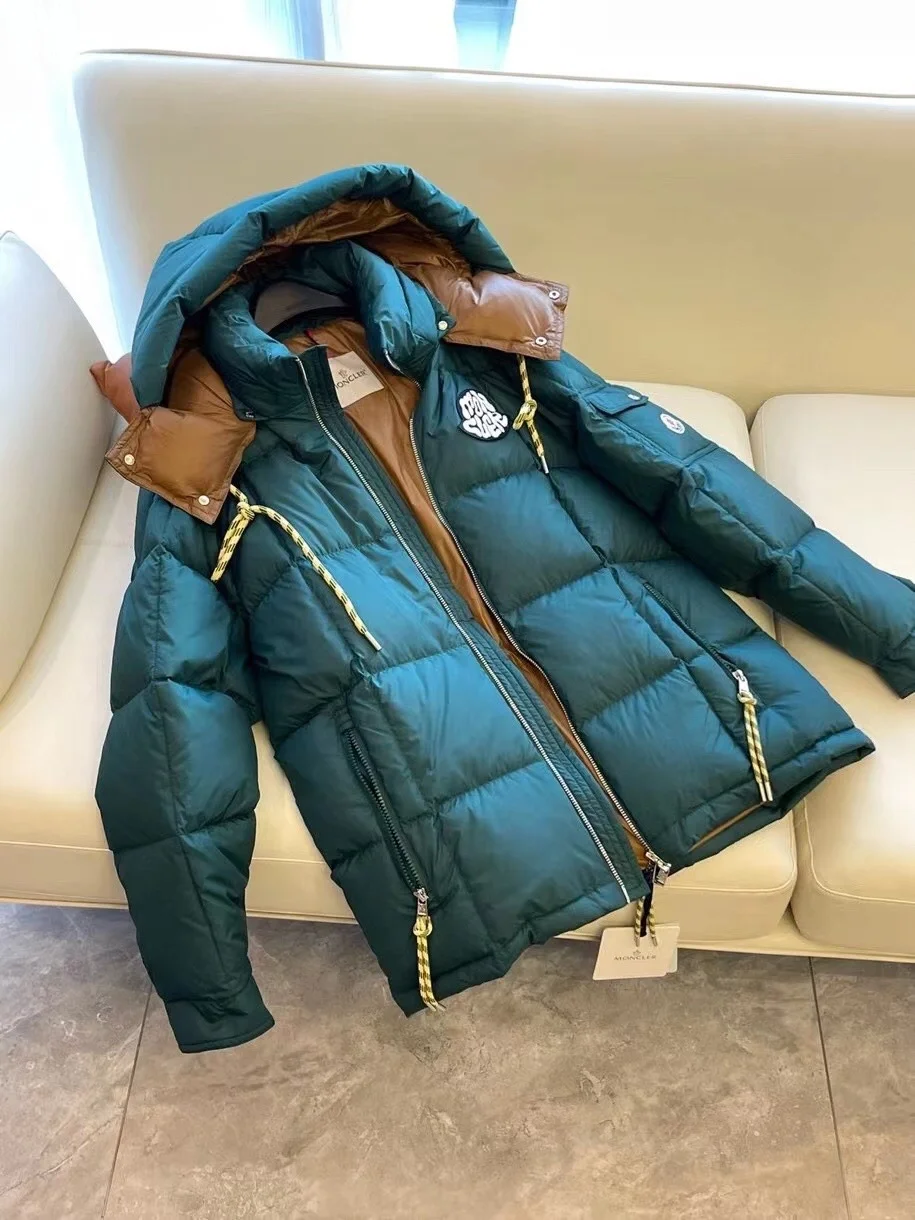 몽클레어 마리벨레스 쇼트 다운 자켓 그린