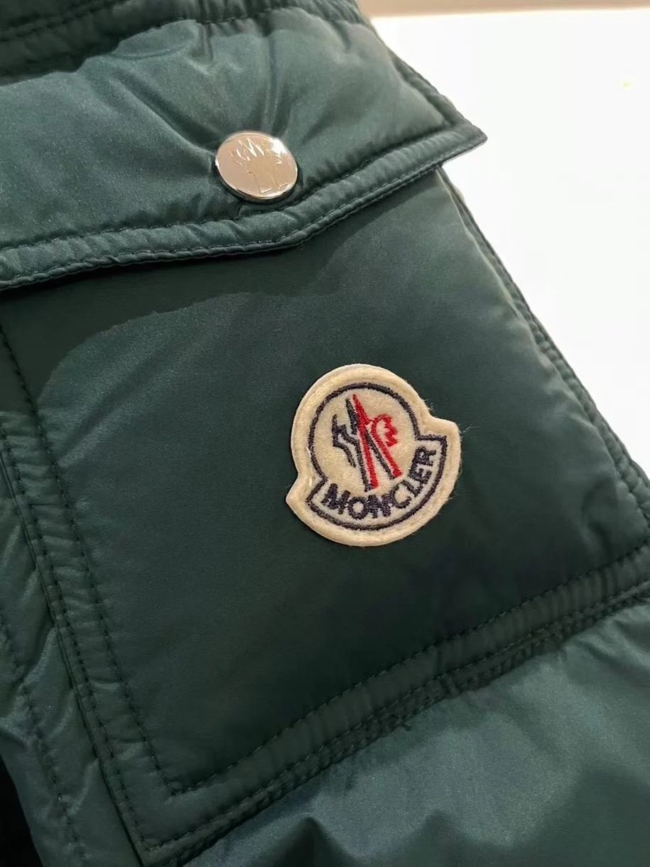 몽클레어 마리벨레스 쇼트 다운 자켓 그린