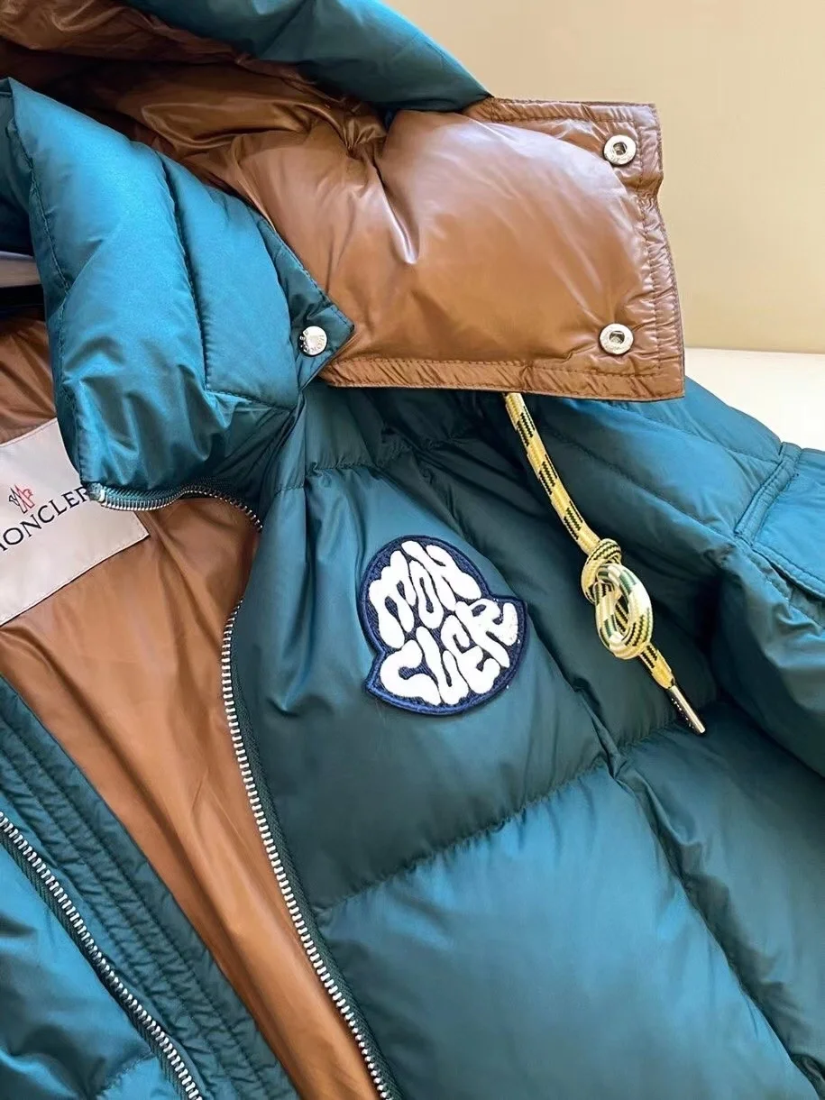 몽클레어 마리벨레스 쇼트 다운 자켓 그린